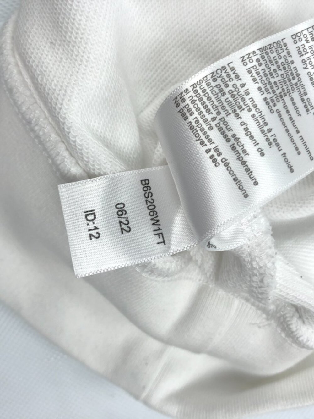 Psycho Bunny Crew Neck Sweatshirt Pullover 2XL White - Picture 11 of 12